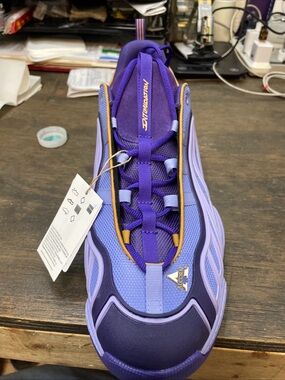 adidas Purple and Gold Intimidation Shoe HBCU